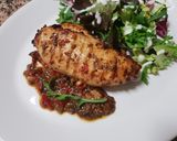 Foto del paso 8 de la receta Pechuga de pollo asada con pimiento y mostaza