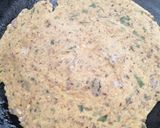 A picture of step 7 of Missi roti.