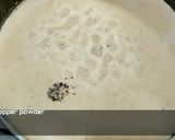 A picture of step 7 of Cream of Mushroom Soup.