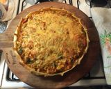 Foto del paso 8 de la receta: Tarta cremosa de pollo y verduras