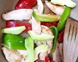 A picture of step 2 of My Italian inspired Chicken 😁.
