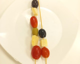 Foto del paso 1 de la receta: Pinchos  de Tomate Cherry, Queso y Aceitunas