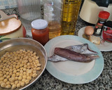 Foto del paso 1 de la receta: Garbanzos guisados con pescado azul
