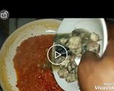 A picture of step 4 of Boiled yam and shredded fish sauce.