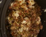 A picture of step 3 of Croc Pot Shepard's Pie.