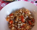 Foto del passaggio 7 della ricetta Insalata riso e lenticchie