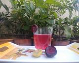 बिटाचे सरबत (beetache sarbat recipe in marathi) रेसिपी स्टेप 3 फोटो 