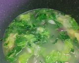A picture of step 3 of Lettuce Soup.