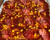 Une image de l'étape 2 de Pizza chorizo /poivrons.