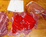 Foto del paso 2 de la receta: Cachopo con pimientos del piquillo