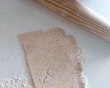 A picture of step 2 of Hummus and flat bread.