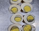 Foto langkah ke 2 dari resep Telur Panggang Keju 3 bahan.