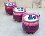Foto del paso 9 de la receta: 🫐 Chía pudding con arándanos, yogurt y leche de almendras - Sin endulzar, low carb 🫐