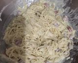Foto langkah ke 7 dari resep Spaghetti Carbonara.