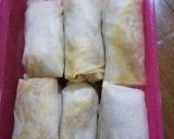 Foto langkah ke 4 dari resep Lumpia goreng tanpa rebung / vegetable spring roll.