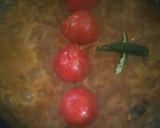 A picture of step 5 of Shahi Tomato curry.