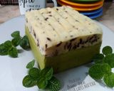 Foto langkah ke 7 dari resep 407. Brownis Kukus Putih Telur Lapis Matcha #PR_BrowniesDCC.
