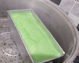 Foto langkah ke 5 dari resep Bolu Pandan Kukus 1 Telur Irit.