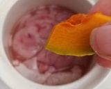 Hình bước làm 5 của món Óc heo chưng bí đỏ cho bé