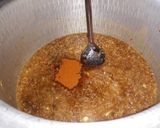 A picture of step 3 of Sindhi style fish pulao.