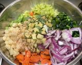 A picture of step 5 of Chickpea Pozole, @jauregrill Style.
