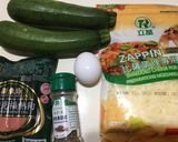 焗烤乳酪櫛瓜（氣炸鍋）的食譜步驟1照片