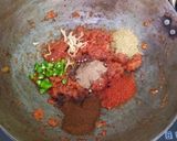A picture of step 3 of Amritsari Chole.
