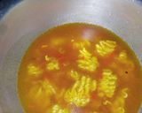 A picture of step 5 of Indommie noodles.