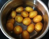 A picture of step 1 of Potato tuks.