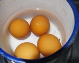 Foto del paso 2 de la receta: Pionono de crema de cheddar y huevo