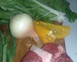 Foto del paso 1 de la receta: Bifes rellenos fácil