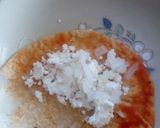A picture of step 3 of Entomatadas in Red Sauce.