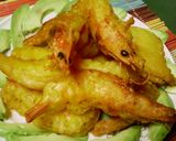 Foto del paso 3 de la receta Langostinos con gabardina