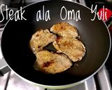 Foto langkah ke 5 dari resep Steak Babi / Sapi ala Oma Yuli.