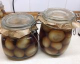 A picture of step 3 of Pickled onions.