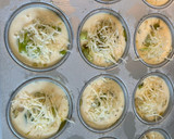 Foto del paso 5 de la receta: Muffins de puerros