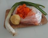 Foto del passaggio 5 della ricetta Involtini di verza con patate e scamorza su letto di vellutata di zucca