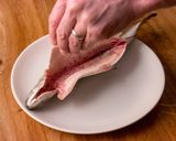 Mandulás pisztráng recept fázis 1 fotója