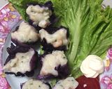Foto langkah ke 10 dari resep Siomay dimsum kol ungu DEBM / keto.
