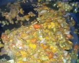 A picture of step 5 of Shredded fried chicken and potatoes.