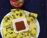 Khaman dhokla healthy breakfast recipe step 2 photo