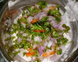 A picture of step 4 of Poha Uttapam.