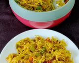 A picture of step 4 of Savory Sevai (Namkeen Sevai).