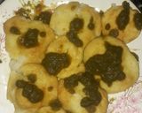 A picture of step 5 of Dahi vada.