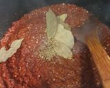 A picture of step 5 of Coconut party jollof rice.