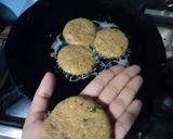 A picture of step 6 of Shami kabab.