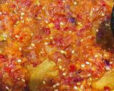 Foto langkah ke 2 dari resep Ikan teri medan tempe balado.