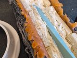 Bûche au saumon fumé