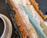 Une image de l'étape 3 de Bûche au saumon fumé.