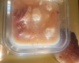 A picture of step 2 of Country Ham Dumpling Soup.